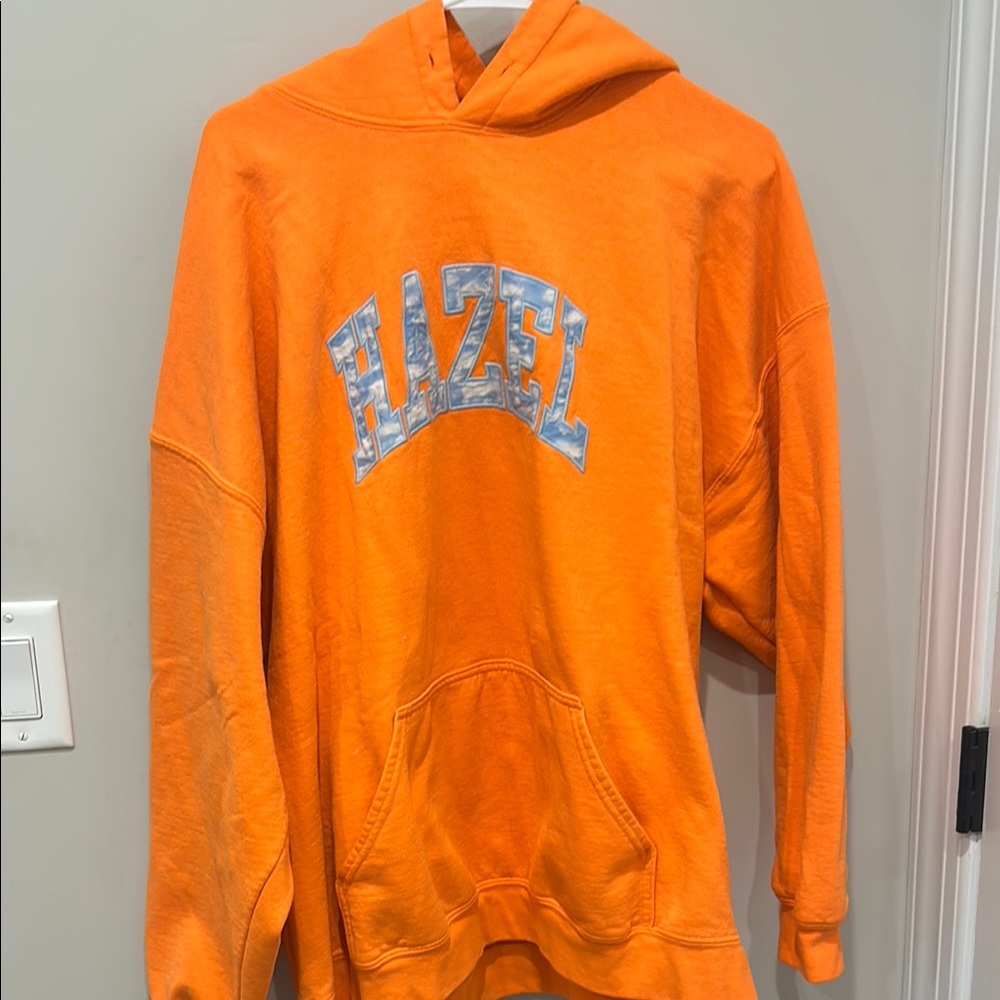 Hazel Bright Orange Hoodie